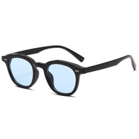 Black Frame Transparent Blue