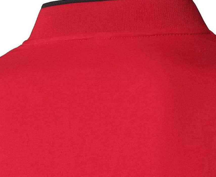 Men's Fashion Casual Stand Collar Polo Short Sleeve