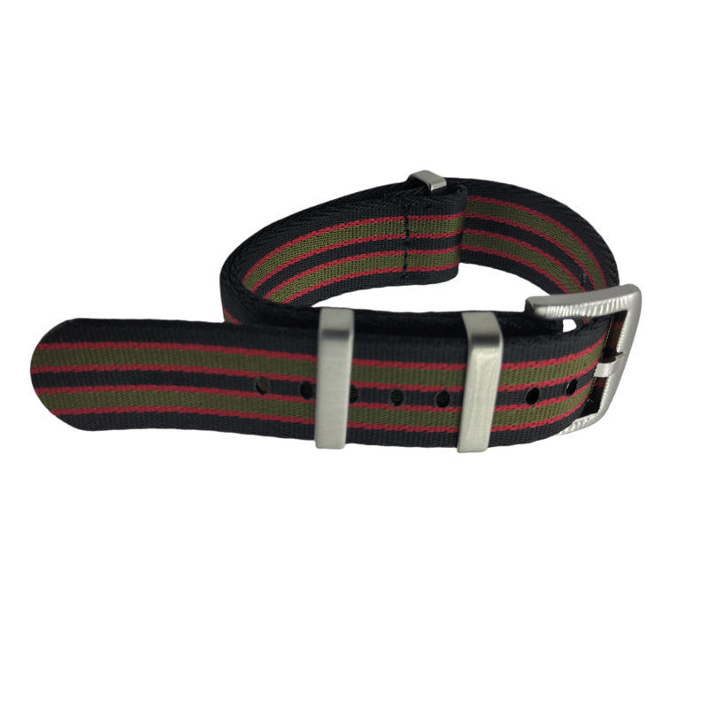 Versatile Leisure Men's Canvas Nylon Woven Strap – Durable Adjustable Band