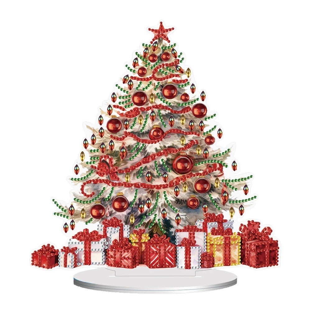 Cute Christmas Tree DIY Diamond Painting Ornaments