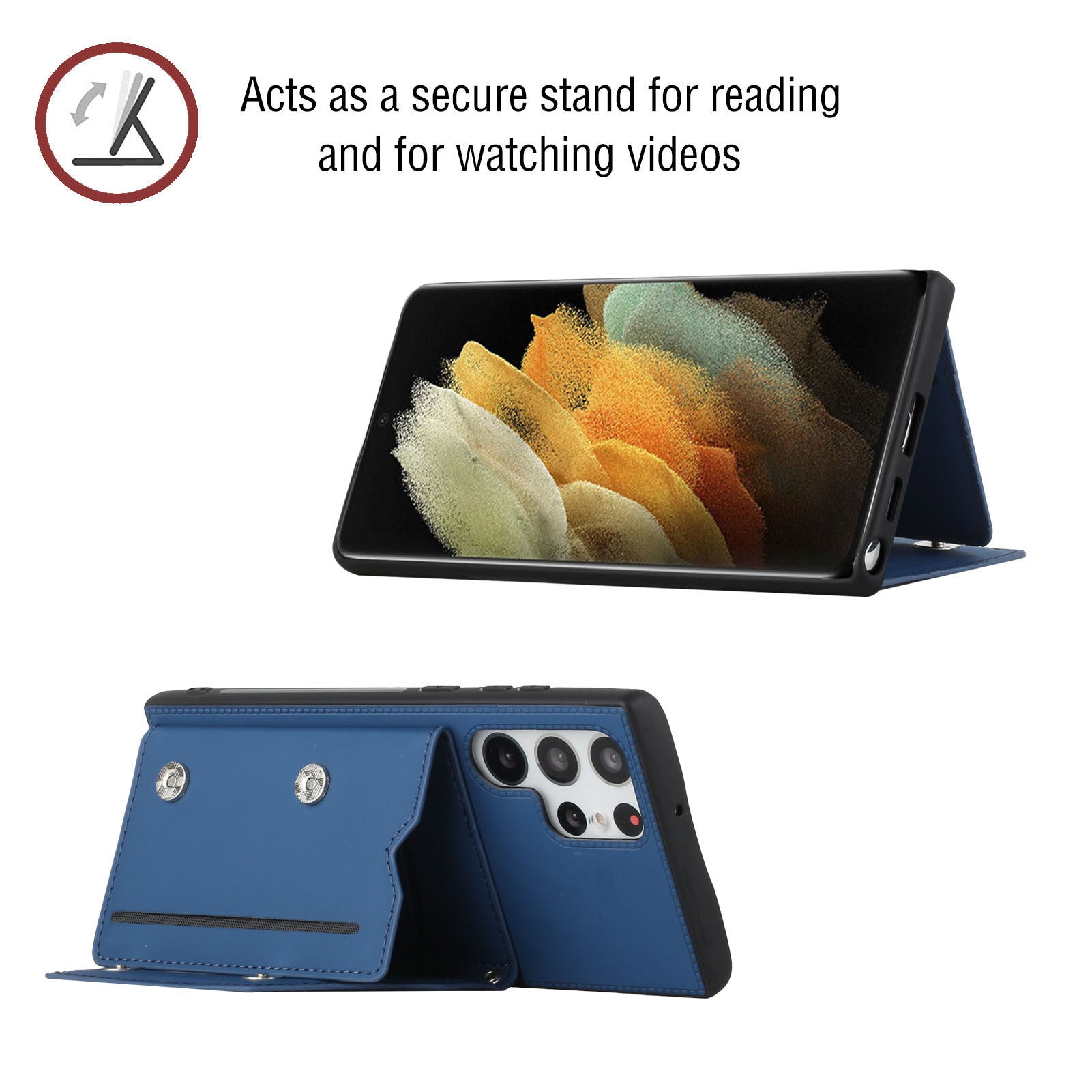 Slant Hanging Card Case Protective Cover