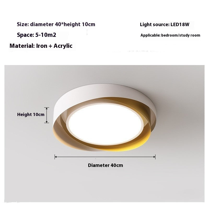 Minimalist Creative Room Master Bedroom Ceiling Light