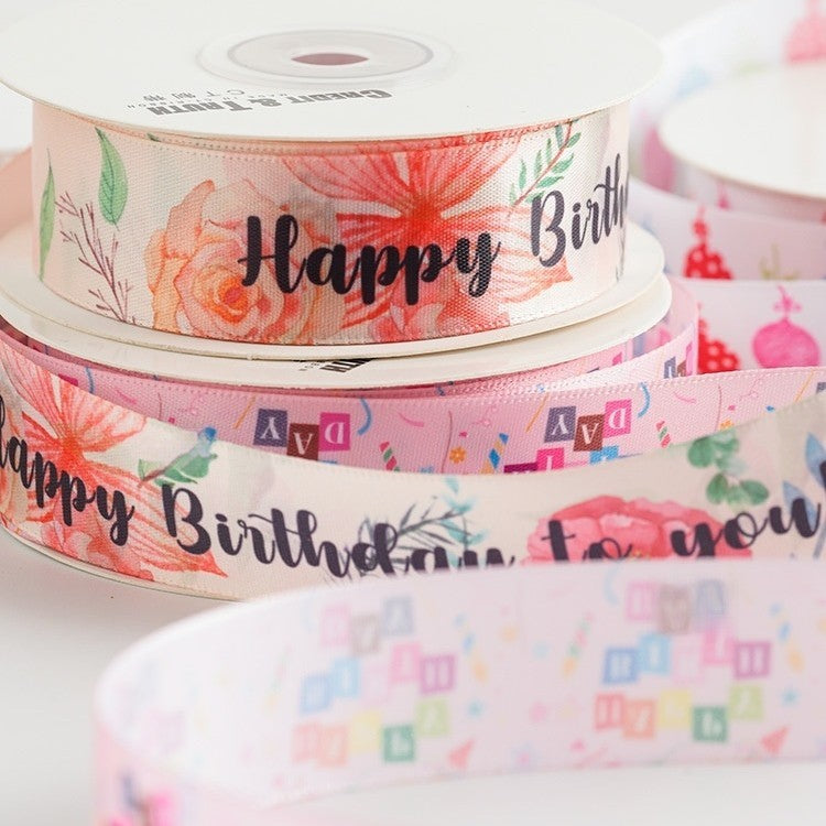 Color Heat Transfer Craft Ribbon Balloon – Cake Decoration, Party DIY, and Gift Wrapping