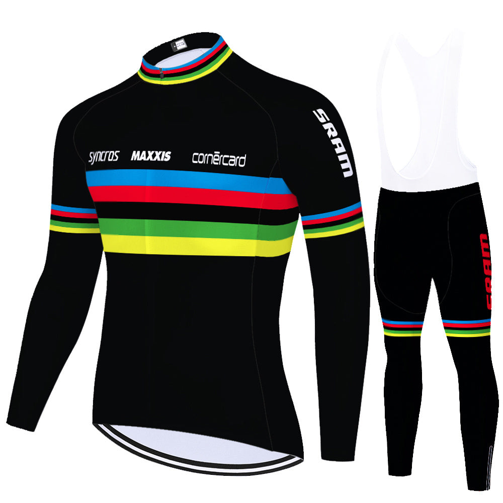 New Summer Breathable Cycling Jersey Long Sleeve Suit