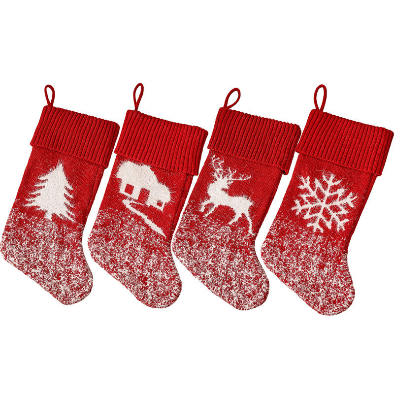 New Decorative Pendant Gift Bag Christmas Socks