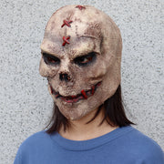 Halloween Stitching Horror Mask Cosplay Funny Dance Party Horror Thriller Headgear