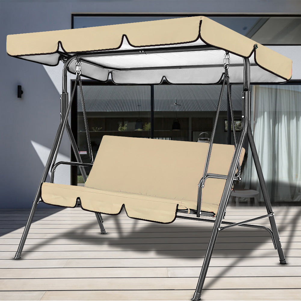 Swing Roof Covering Garden Courtyard