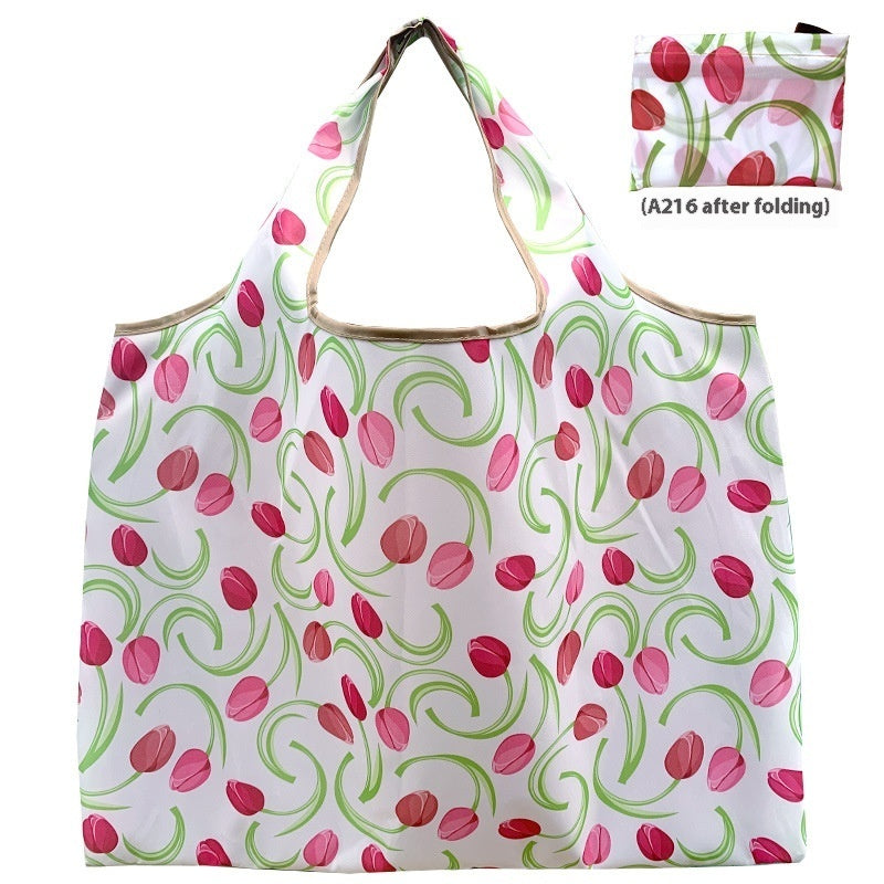 Folding Environment-Friendly Shopping Bag – Reusable & Portable