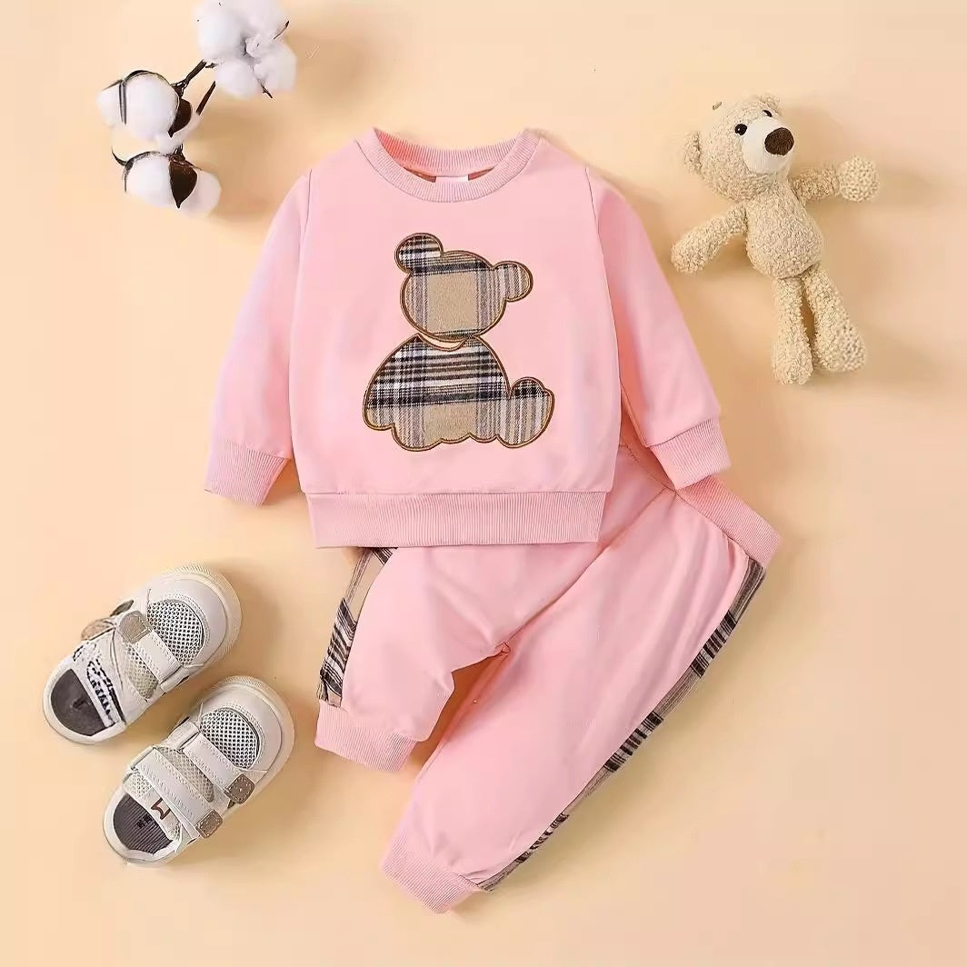 Boy Suit Cartoon Two Piece Set