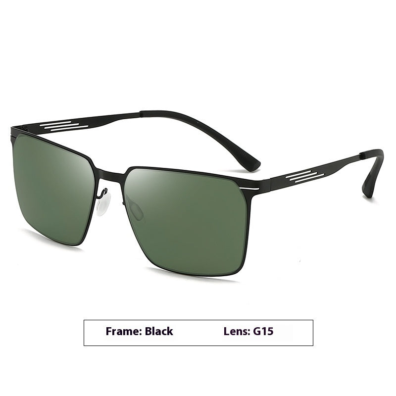 Fashionable Metal Frame Sunglasses