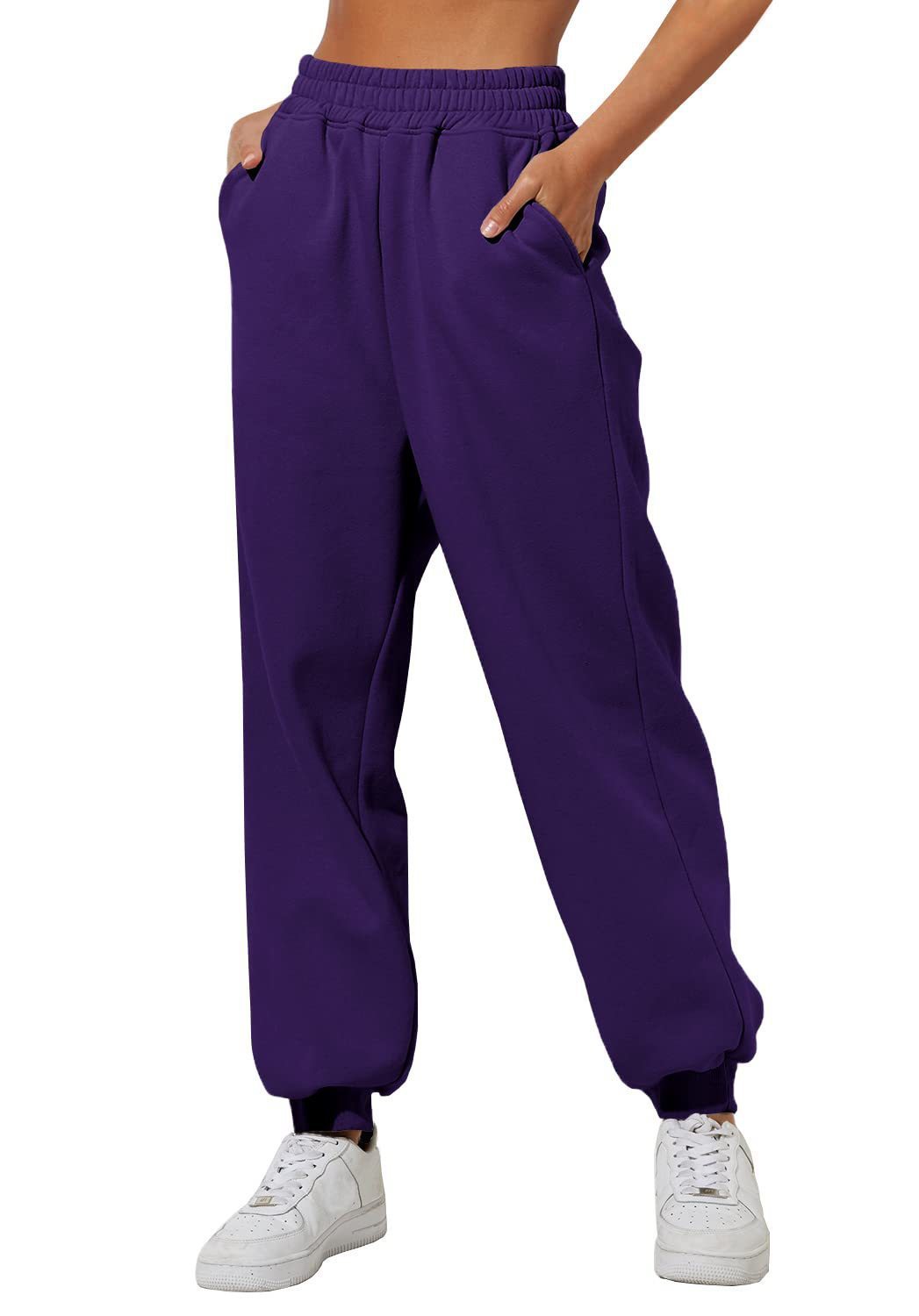 Slim Polyester Fashion Pants Womens Solid Color Fit