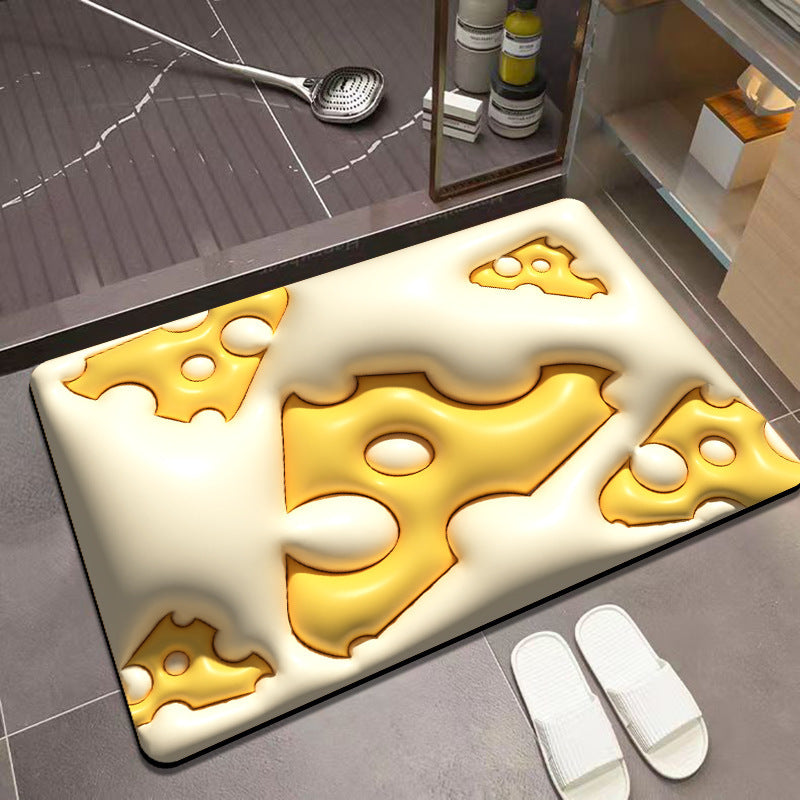 Foot Mats for Household Bathroom Entrance – Absorbent & Non-Slip