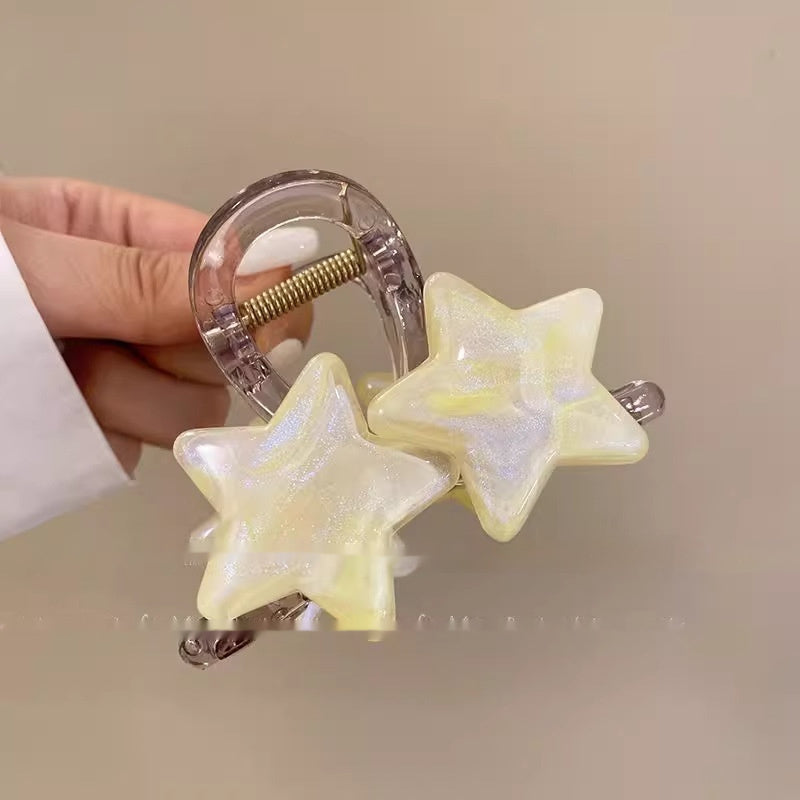 Cute Pentagram Star Shark Fish Clip