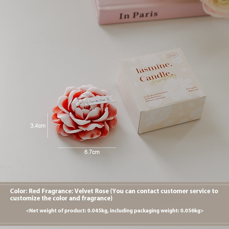 Flower Fragrance Hand Gift Aromatherapy Candle
