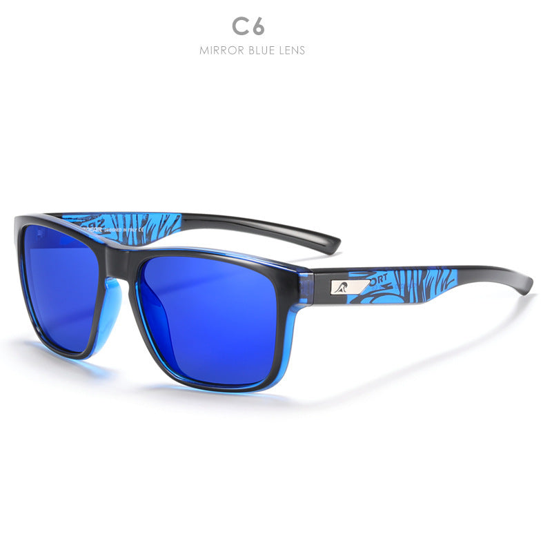Men's Polarized Plastic Frame Sunglasses – All-Match Style
