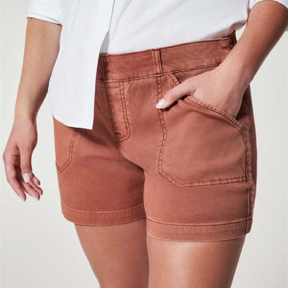 Women's High Waist Cotton & Linen Overalls – Thin A-Line Style