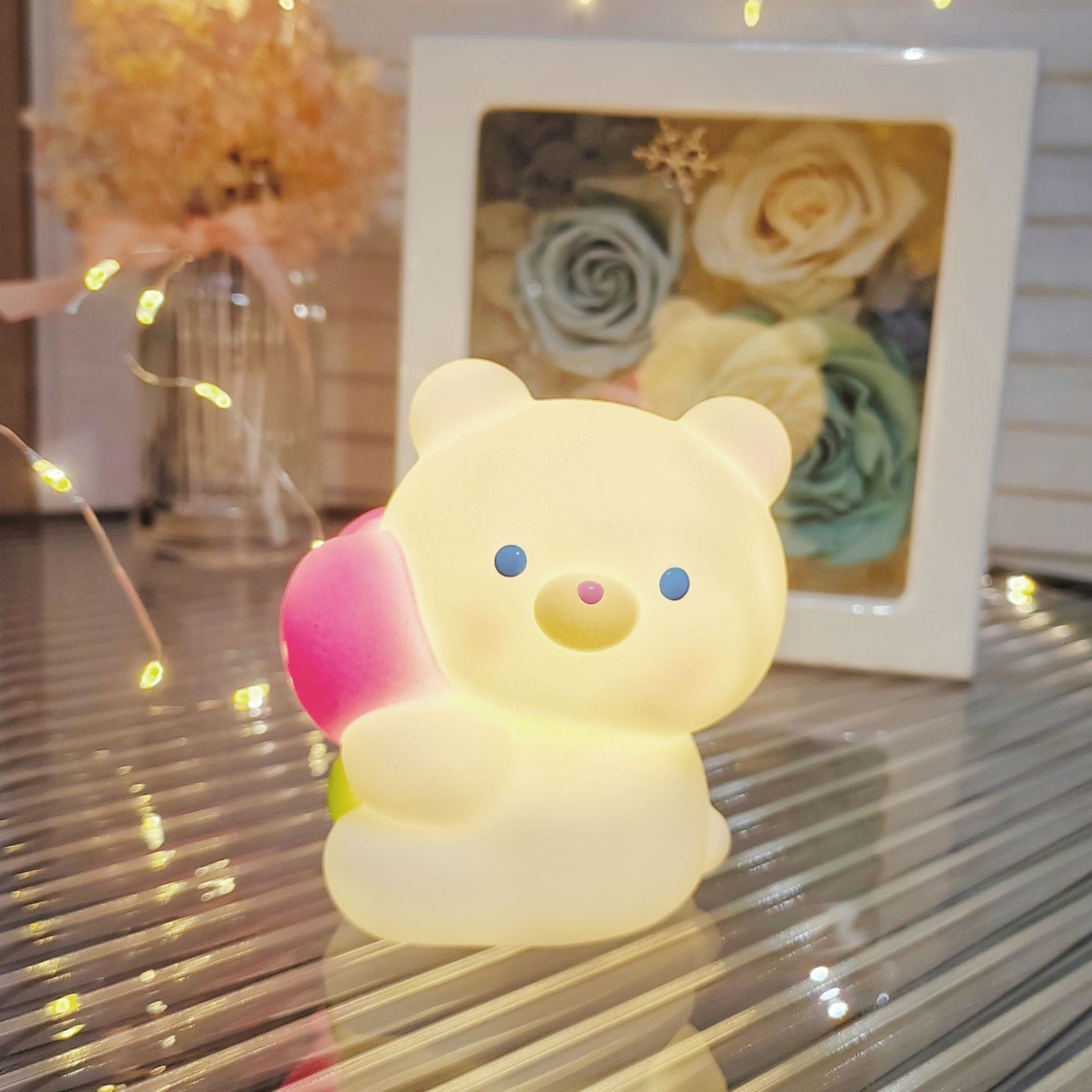 Cartoon Luminous Toy Children Cute Led Small Night Lamp