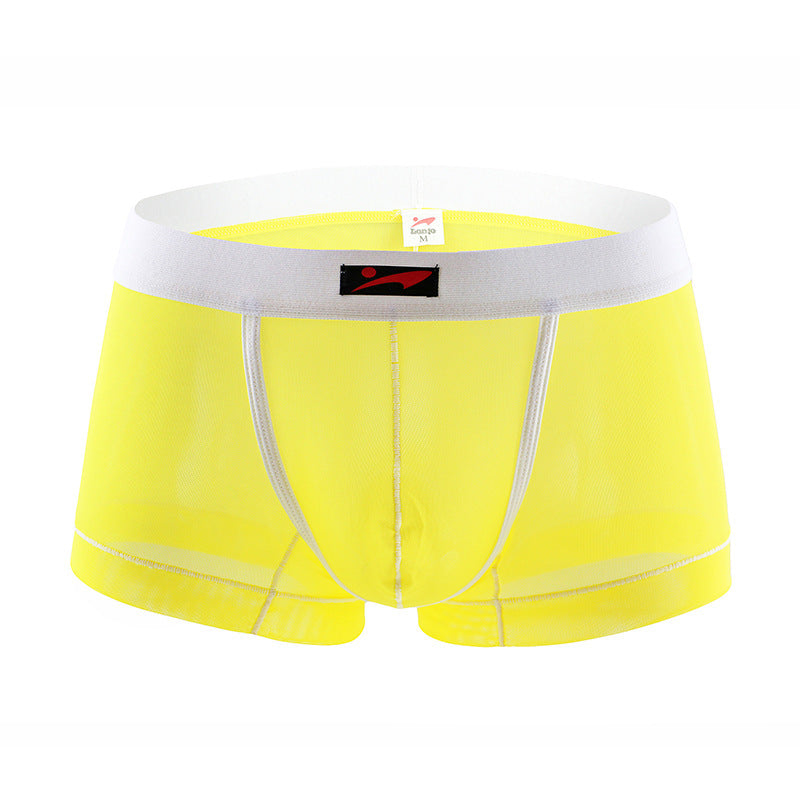 Men's Transparent Mesh Fashion Breathable Underwear