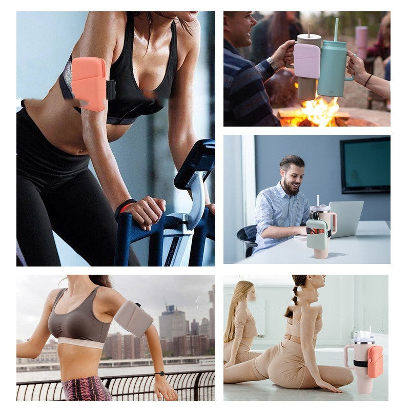 Silicone Arm Kettle Bag For Running Breathable Waterproof
