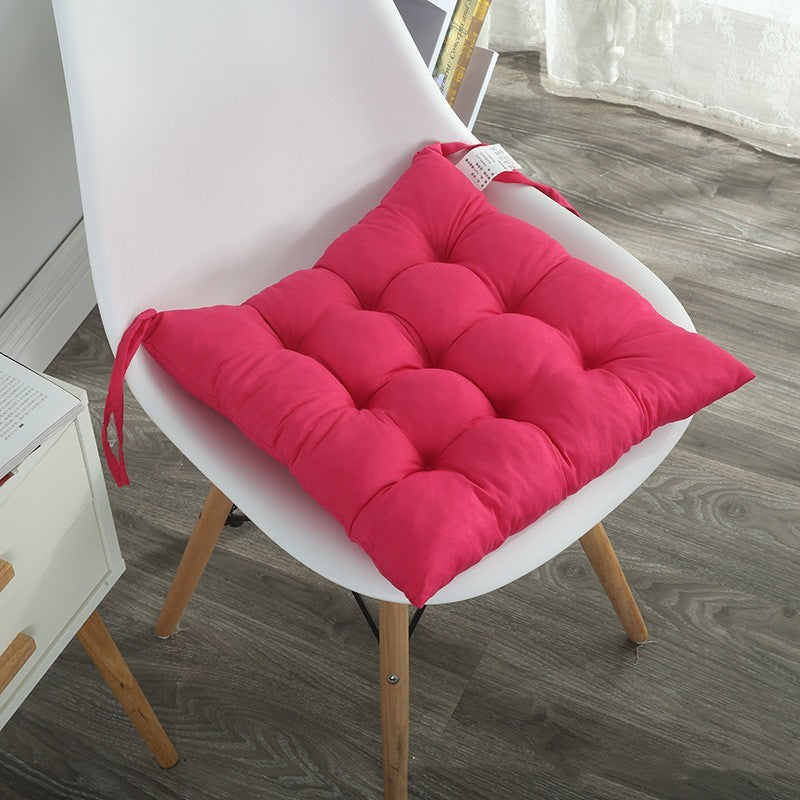Thickened Solid Color Polyester Dining and Office Chair Mat