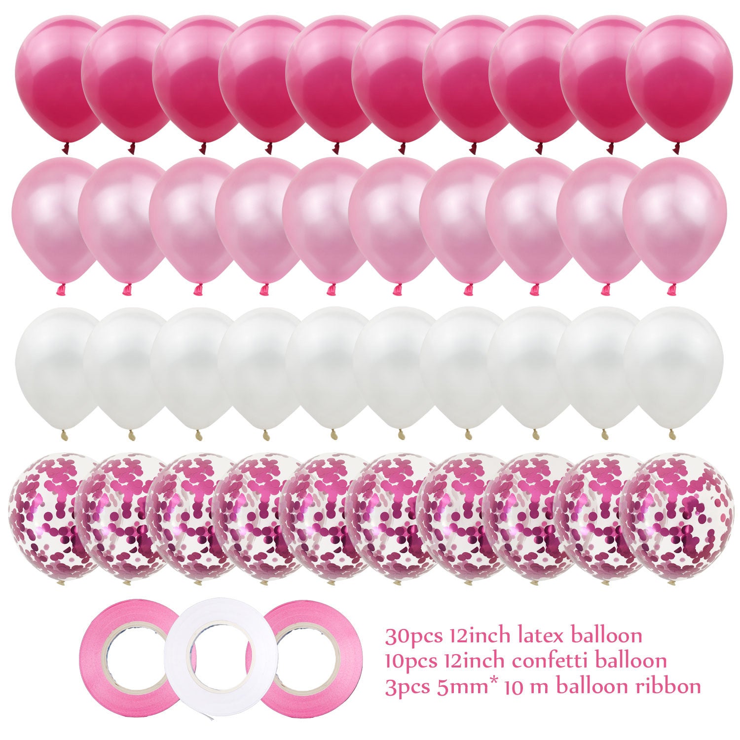 Fashion Balloon Set Latex Party Decorations