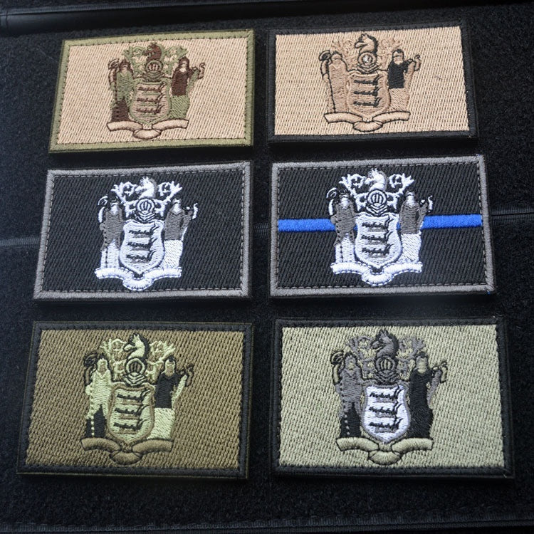 Cross Tactical Medical Badge – Emergency Rescue Embroidered Velcro Label
