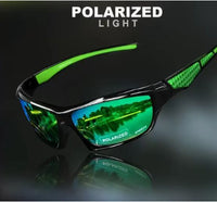 Green polarized light