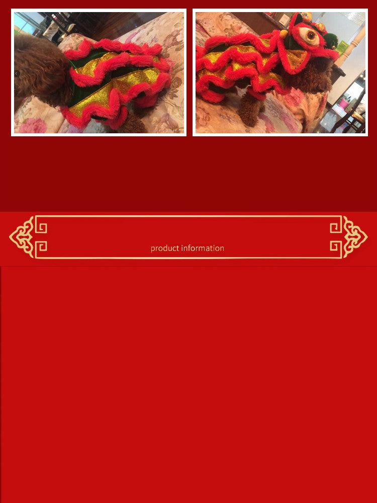 Lion Mane Party Costume for Cats and Dogs