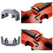 Violin Metal Black Silencer Mute