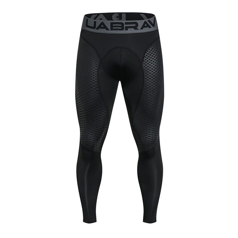 Men’s Stretch Quick-Dry Compression Leggings – Training Sports Pants