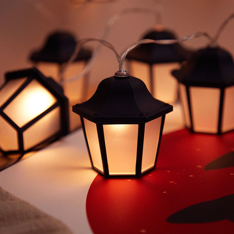 LED Lighting Chain Solar Retro Lamp Garden Villa Decoration