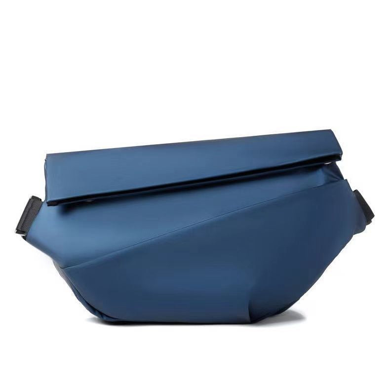 Mens Waterproof Crossbody Bag Solid Oxford Cloth Slim Fit