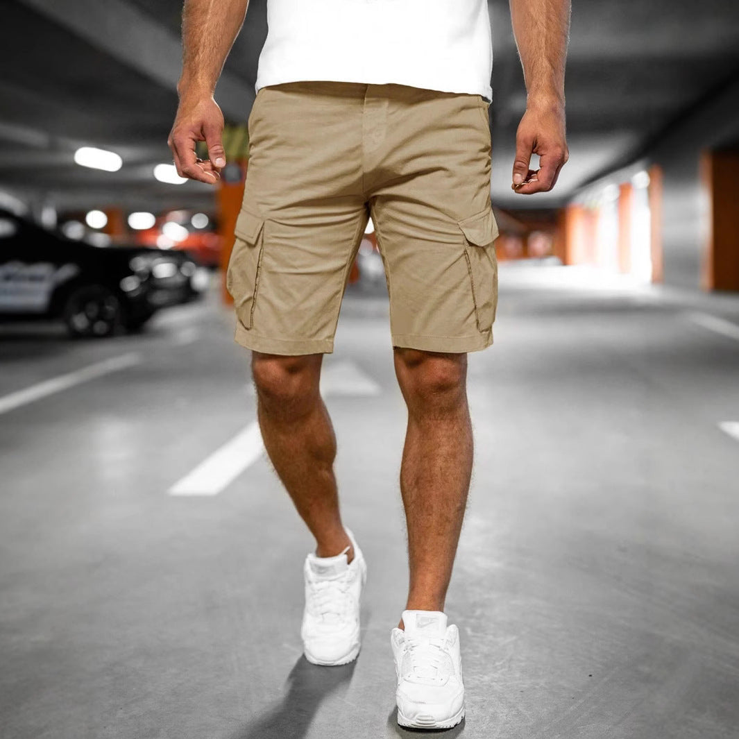 Men’s Fashion Woven Shorts – New Personality Five-Point Pants