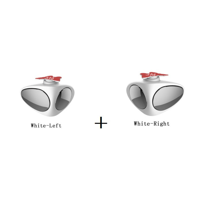 Double Vision Auxiliary Blind Spot Mirror for Car Rearview