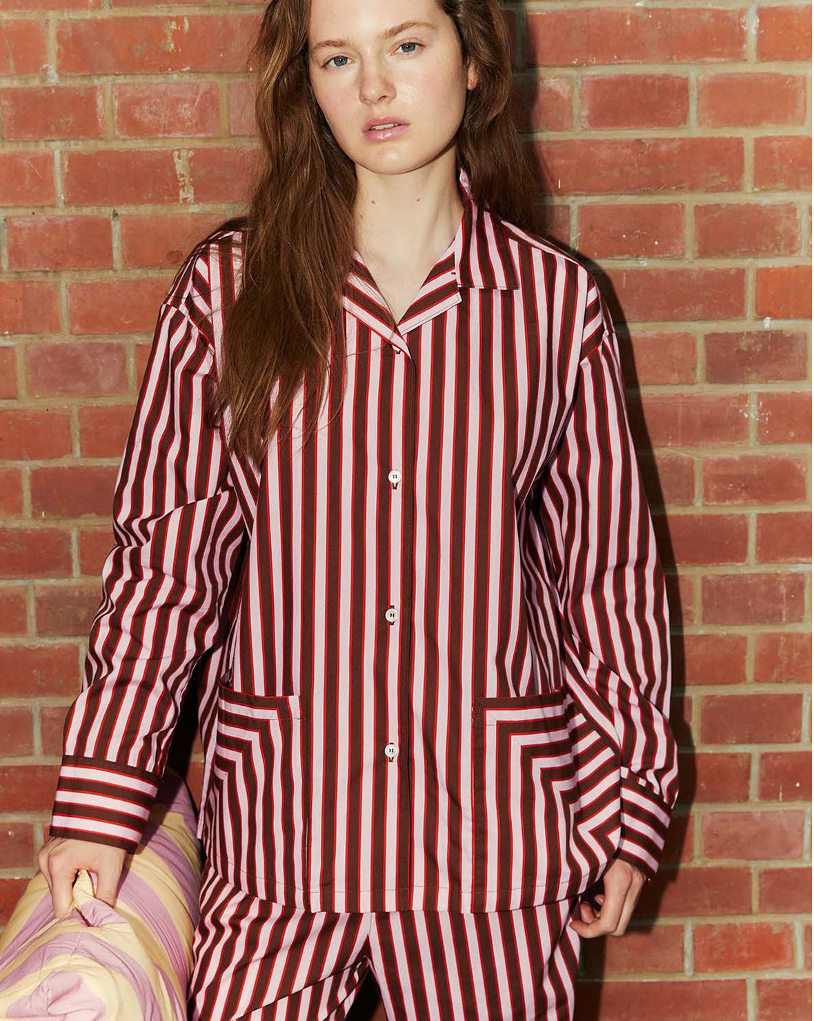 Women's Striped Homewear Long Sleeve