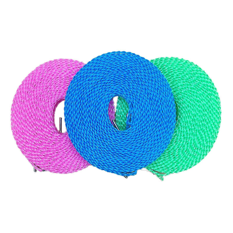 Wind And Skid Clothesline Indoor And Outdoor Portable