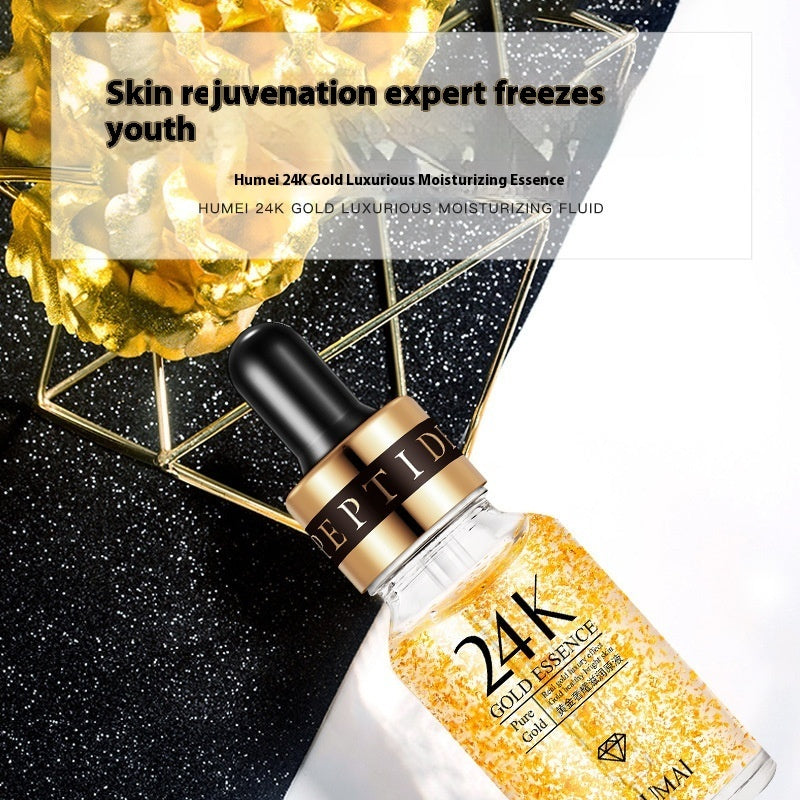 24K Gold Infused Hydrating Skin Essence For Rejuvenation