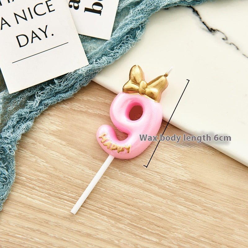 Birthday Cake Decoration Birthday Digital Candle