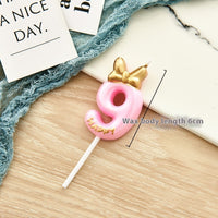 Pink Bow Candle 9