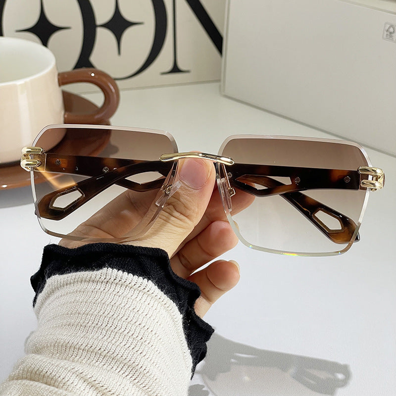 Street Style Trendy Trimming Sunglasses – INS Fashion Statement Eyewear