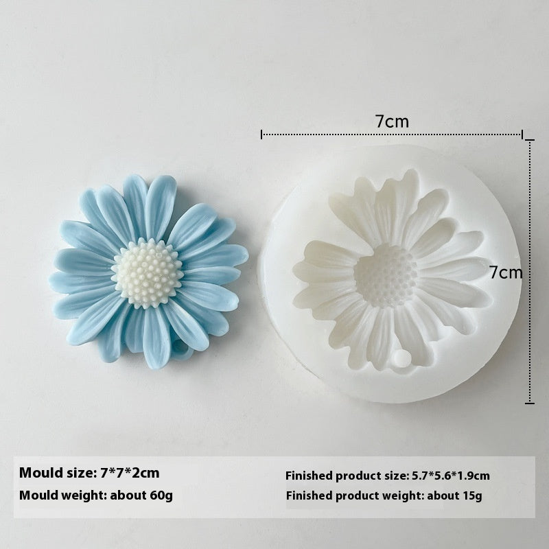 Flower Aromatherapy Candle Silicone Mold DIY