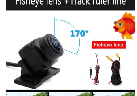 Car Rear View Wide-Angle Night Vision Camera, 170° Angle, WiFi, IP67 Waterproof