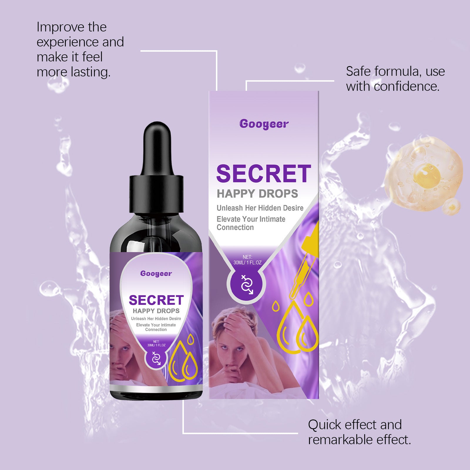 Googeer Secret Happy Drops Body Treatment