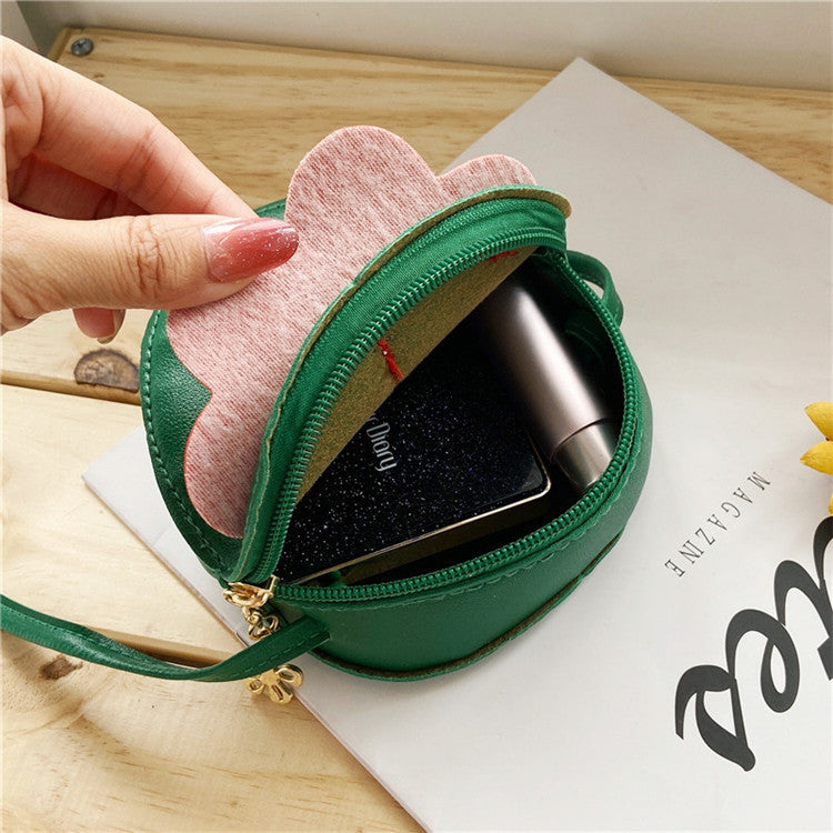 Cute Strawberry Coin Purse – Baby Crossbody Bag for Girls & Boys