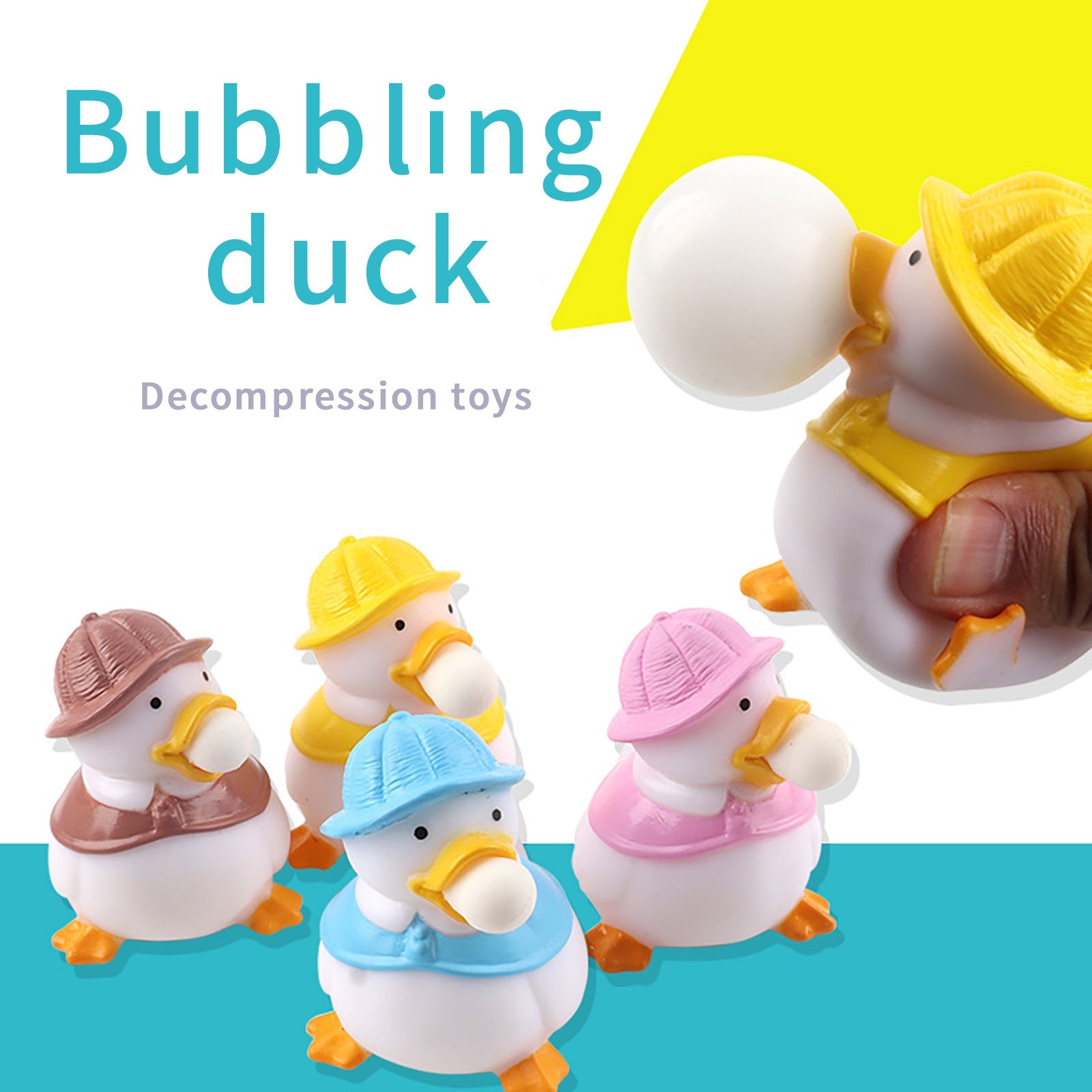 New Strange Decompression Artifact Spit Bubble Duck Vent Ball