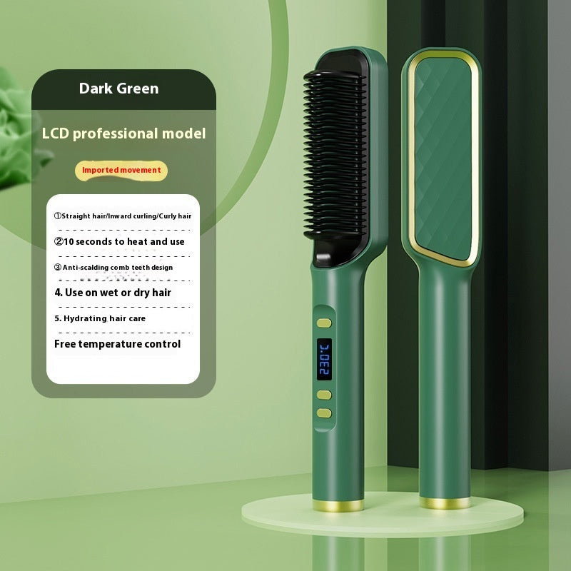 Negative Ion Straight Comb – Anti-Frizz Damage-Free Hair Straightener