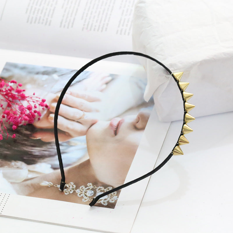 Super Pull Metal Rivet Headband