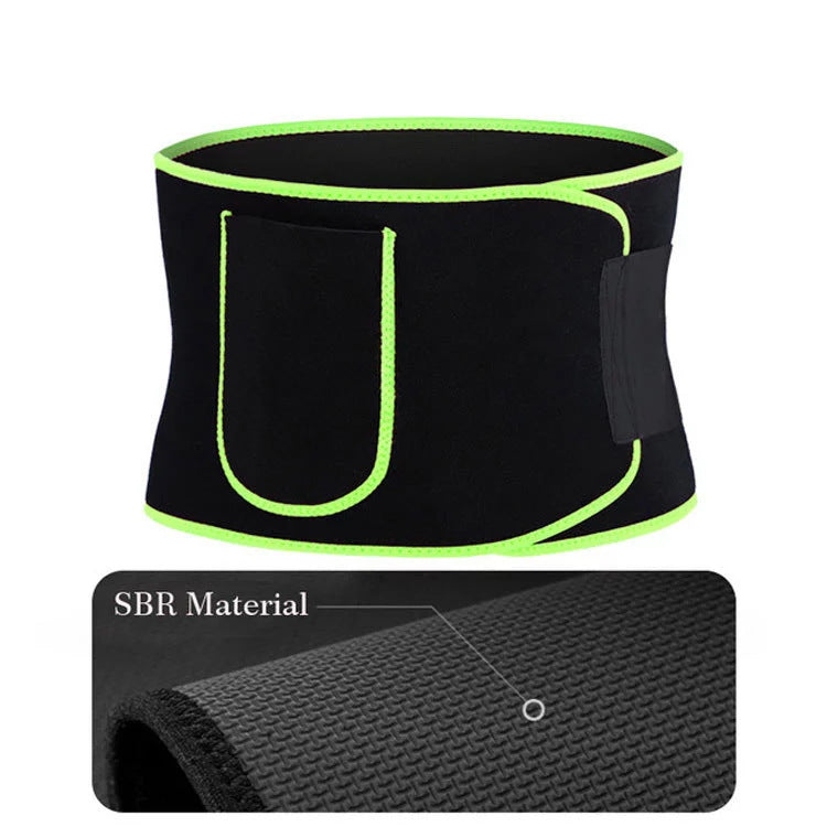 Adjustable Sports Waist Support Belt – Fitness Back Brace for Training and Injury Prevention