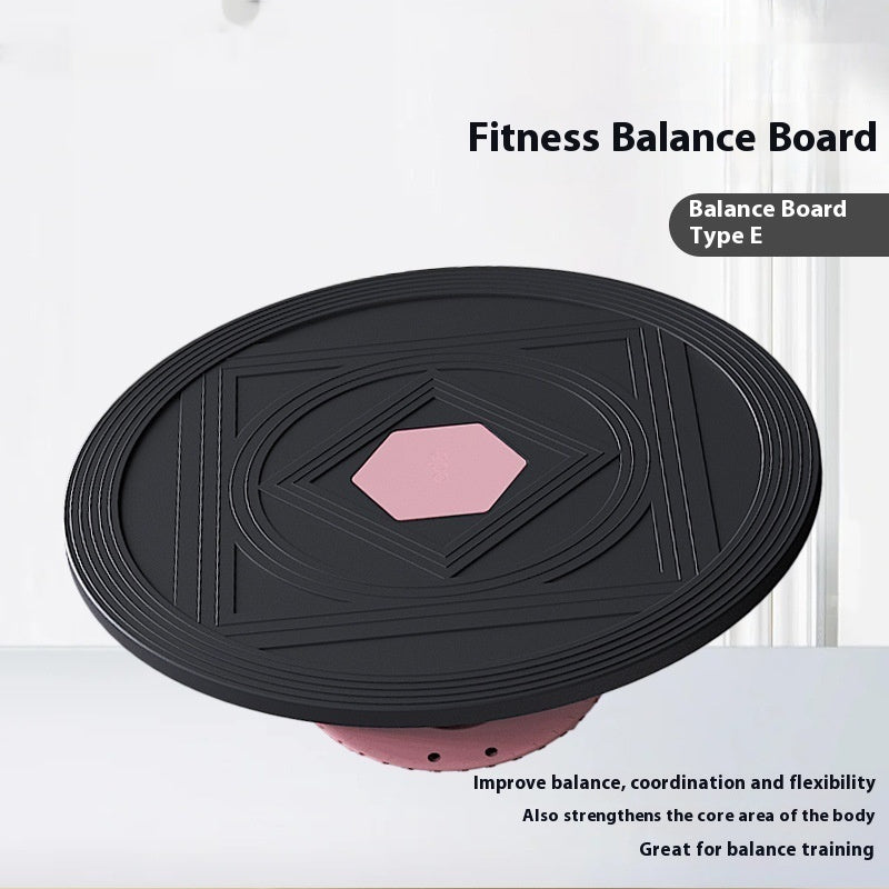 Household Portable Fitness Wood Surf Balance Board Sports Equipment