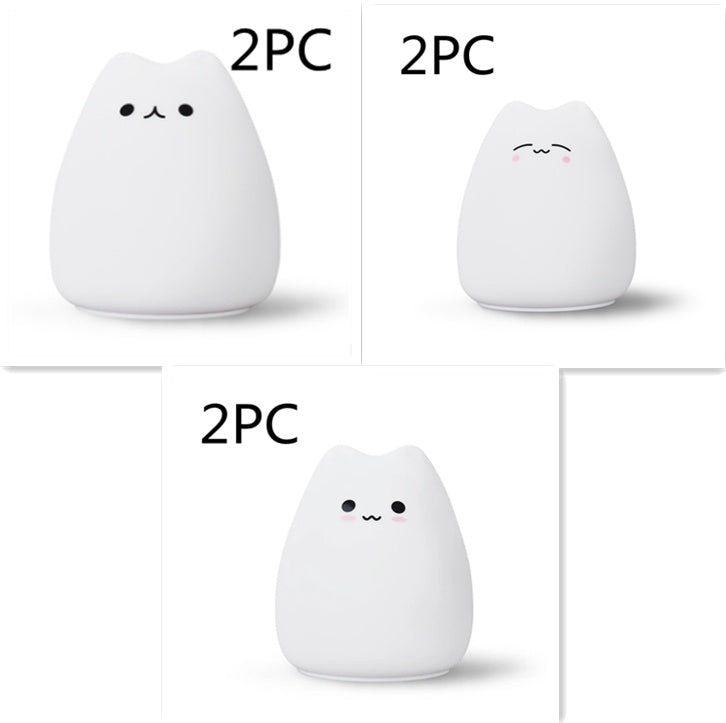 Silicone Night Light For Kids With Touch Sensor Glow